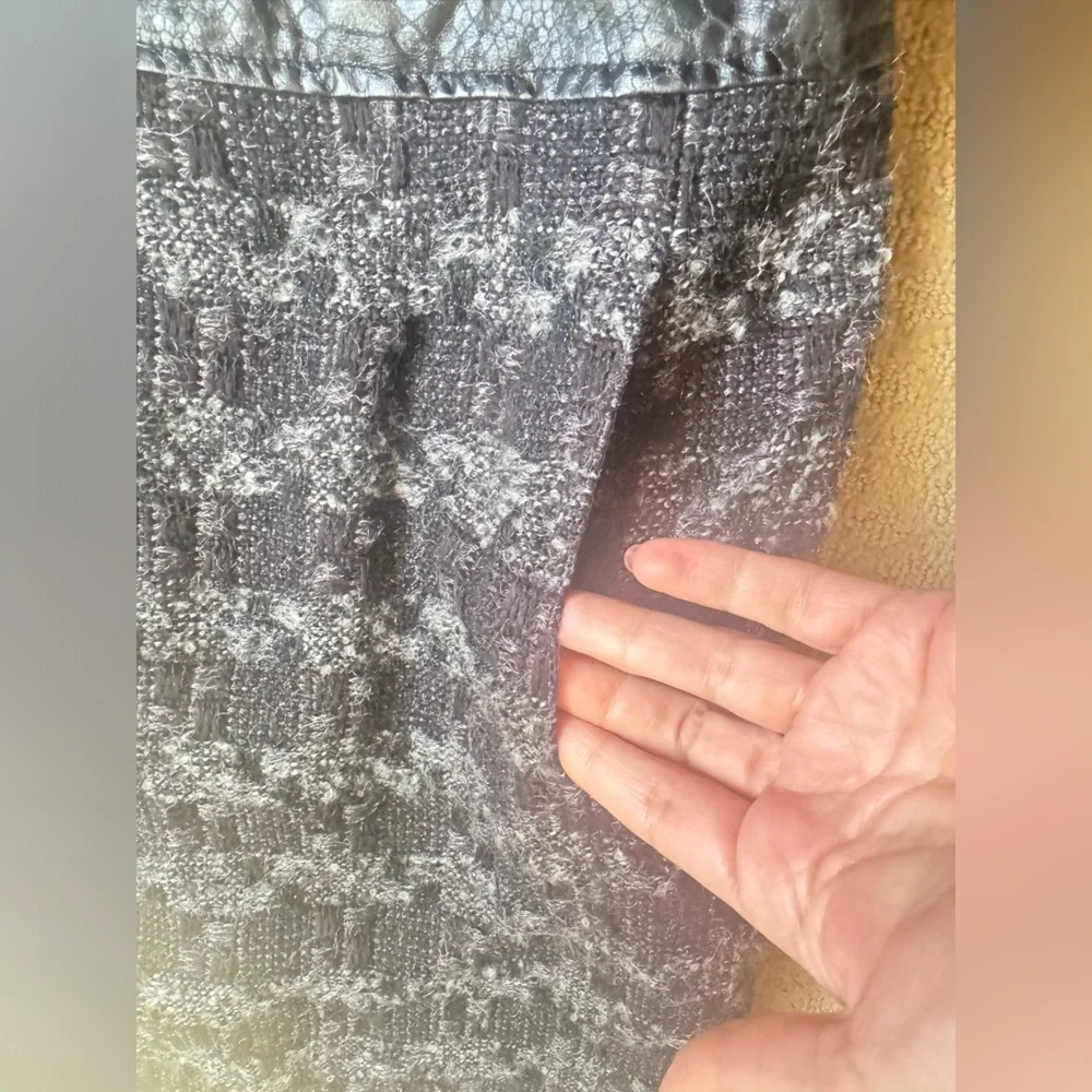 Elegant Tory Burch grey and Black Women's Skirt